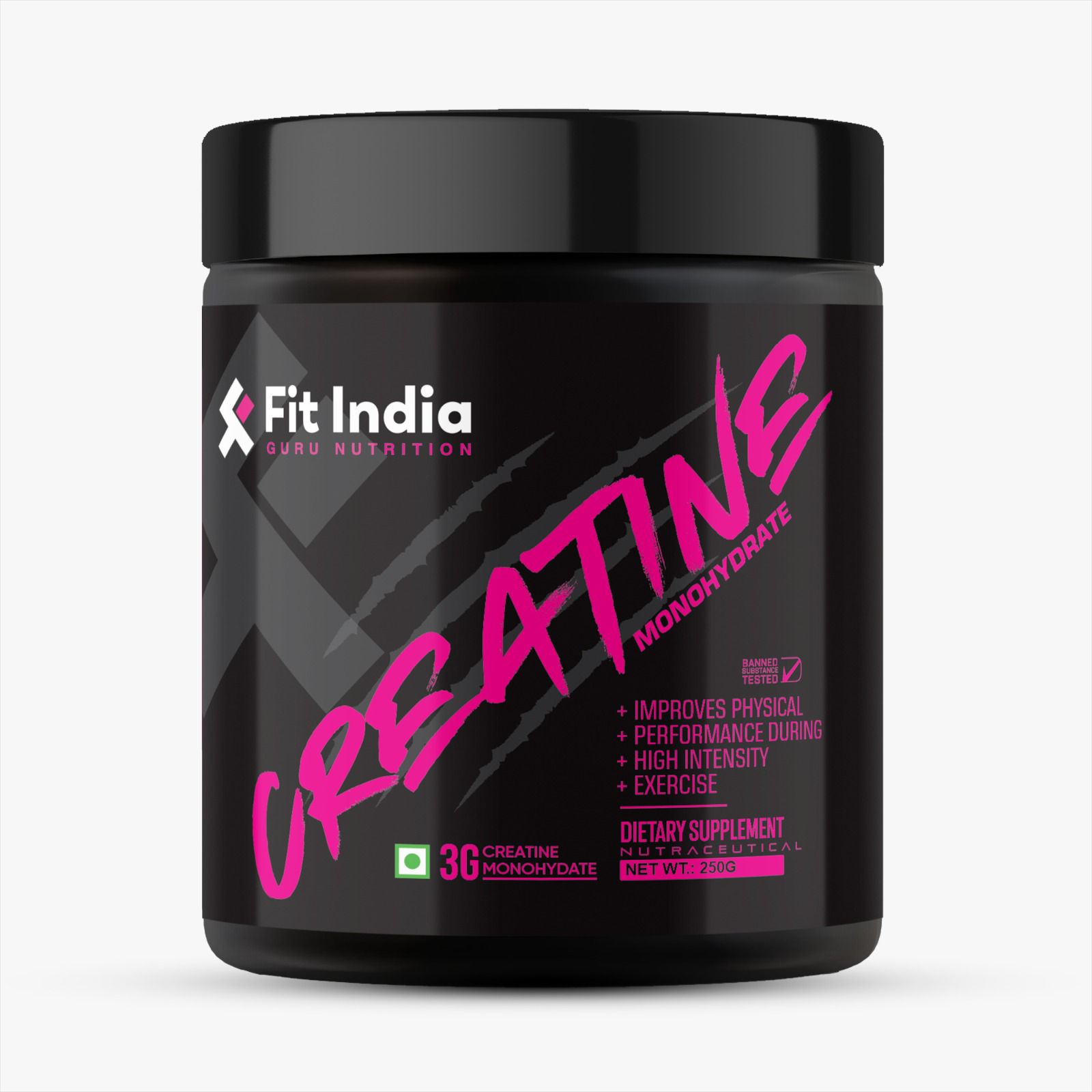 creatine monohydrrate fitindiagurunutrition